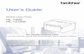 User’s Guide - Brother€¦ · If you are using the Macintosh Printer Driver, see Manual 2-sided Printing on page 36. Manual 2-sided printing with the Windows® printer driver 1