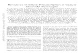 Reﬂectance of Silicon Photomultipliers at Vacuum ...grattalab3.stanford.edu/neutrino/Publications/1912.01841.pdf · the reﬂectance of the FBK silicon wafer and FBK SiPMs in liquid