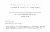 Programme Heterogeneity and Propensity Score Matching: An Application …fm · 2010. 11. 5. · Programme Heterogeneity and Propensity Score Matching: An Application to the Evaluation