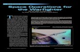 Ideas & Issues (OperatIOns Space Operations for the Warfighter...available for Marines in 0540 billets to attend Space 200 starting in FY16. MAGTF Space Operations During OIF/Operation