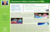 Senator Mike Gabbard · 2010. 8. 28. · end the unnecessary euthanasia of adoptable animals, and improve the quality of life for all animals. They focus on rescuing, rehabilitating,