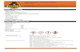 Safety Data Sheet Gorilla Spray Adhesive · 2020. 1. 30. · P391 - Collect spillage. P403+P233 - Store in a well-ventilated place. Keep container tightly closed. P405 - Store locked