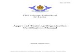 Civil Aviation Authority of Sri Lanka...or institution to establish Aviation Training Institutions/ Flying school / ATO to provide training courses in respect of activities prescribed