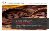 CASE STUDY: CHOCOLATE PRODUCTS - Agroknow...CHOCOLATE PRODUCTS INDUSTRY REPORT SERIES TABLE OF CONTENTS THIS PRESENTATION, GRAPHICS AND CONTENT ARE PROPRIETARY TO FOODAKAI. THE …