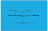 JFS-C Standard Document · 2021. 3. 23. · The JFS-C Standard Document (hereinafter referred to as “this Standard Document”) is a standard document developed by the Japan Food