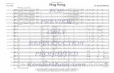 duration ca.4:05 Ping Pong by Lennie Niehausb b b b b b b b..... 1st Eb Alto Sax 2nd Eb Alto Sax 1st Bb Tenor Sax 2nd Bb Tenor Sax Eb Baritone Sax 1st Bb Trumpet 2nd Bb Trumpet 3rd