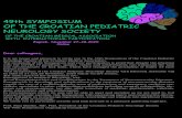 49th SYMPOSIUM OF THE CROATIAN PEDIATRIC ...hddn.hlz.hr/wp-content/uploads/2020/10/49th-Croatian...49th Symposium of the Croatian Pediatric Neurology Society with Electoral Assembly