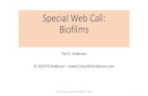 Special Web Call: Biofilms...May 31, 2016  · Borrelia Burgdorferi in Vitro. Eur J Microbiol Immunol (Bp). 2015 Dec; 5(4): 268–280. Published online 2015 Nov 12. doi: 10.1556/1886.2015.00031.