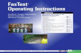 FasTest Operating Instructions · 2013. 1. 11. · MEDIMATE CGA 870 OPERATION FasTest Operating Instructions Section 7C 7 7C-4 RATERMANN MFG., INC. 1-800-264-7793 Fax 1-800-264-7797