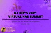 NJ DEP’S 2021 VIRTUAL HAB SUMMIT Summit FINAL... · 2021. 3. 9. · (HAB’s), and real-time continuous water quality monitoring. Dr. Adolf’s research uses combined field and