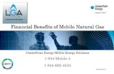 Financial Benefits of Mobile Natural Gas...Proprietary and Confidential 7 Mobile Energy Solutions, Inc. CNG Natural gas dehydration CNG tube trailers (30 units) CNG farm tap mini-trailers