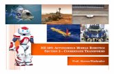 ME 597: AUTONOMOUS MOBILE ROBOTICS SECTION 2 – …wavelab.uwaterloo.ca/sharedata/ME597/ME597_Lecture_Slides/ME5… · Used to define environment, vehicle motion Right-handed by