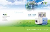Green, Eco-friendly, Revolutionary AOF Environment Systems · AOF is specifically designed for machine tools and developed for the elimination of mist, smoke and odor, typical of