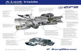 BorgWarner Turbo Systems · 2015. 7. 30. · High Flow Wastegates Purpose designed large wastegate ports give the wastegated EFR turbos the capability of handling the flow requirements