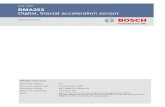 Bosch MEMS Technology | Bosch Sensortec - BMA253 Digital, … · 2021. 3. 26. · D BMA253 ata sheet Page 1 BST-BMA253-DS000-01 | Revision 1.0 | August 2015 Bosch Sensortec © Bosch