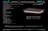 Argus PLUS Module EterCAT GEM RoH S · 2020. 12. 17. · DANGER Refer to the 16-01600 Argus GEM & GPM STO Manual The information provided in the 16-01600 Argus GEM & GPM STO Manual