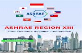 ASHRAE REGION XIIIashrae.or.id/images/CRC2020_PDF/The-23rd-Chapters...ASHRAE REGION XIII 23rd CHAPTERS REGION CONFERENCE 21 – 22 August 2020 Fairmont Hotel Jakarta VENUE LOCATION