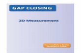 GAP CLOSING - EduGAINs · 2016. 4. 7. · 2. The triangle at left has area of _5 2 cm 2. The triangle at right has a base of 3 cm and height of (6 – 4) = 2 cm; area is 3 cm2. 2Total