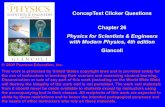 Physics for Scientists & Engineers with Modern Physics, 4th edition · 2017. 9. 28. · ConcepTest Clicker Questions Chapter 26 Physics for Scientists & Engineers with Modern Physics,