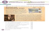 Inventions and discoveries€¦ · 4 Inventions and discoveries Grammar start Past perfect. He noticed that the chocolate. had melted. 2 Read and complete the grammar box. We use