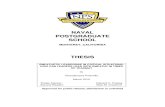 NAVAL POSTGRADUATE SCHOOL · behaviors under traumatic and life-threatening situations necessary for managers of high reliability organizations. More than any other characteristic