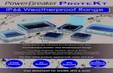 IP66 Weatherproof Range - Greenbrook...IP Box Conforms To: IEC 60670-1 & IEC 60670-22 Weatherproof Twin RCD Socket - Active 8 sales@g renb o k.c u: enbr o k.c u P rote K t Active RCDs