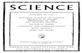 Science - I 4Ua · 2005. 7. 23. · mimmi 4ua october 20, 1950 national academy of sciences abstracts of papers presented atthe 1950 autumnmeeting technical papers comments and communications