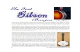  · 2017. 6. 3. · Thus, Gibson was a late-comer into the banjo mar- ket. Vega had introduced their tenor banjo a decade earlier, and there were several other instrument companies