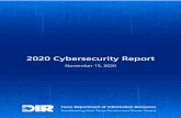 2020 Cybersecurity Report - Texas...Nov 15, 2020  · An assessment of available resources to address the impacts of cybersecurity incidents, Recommended preventive and recovery efforts,
