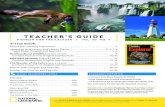 TEACHER'S GUIDE · RESPONSIBILITY An explorer has concern for the welfare of other people, cultural resources, and the natural world . An explorer is respectful, considers multiple