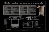 Side entry pressure vessels - Filterfitfilterfit.com.au/pdf/Stainless_steel_pressure_vessels.pdf · 2014. 6. 26. · Side entry pressure vessels Due to on-going product development,