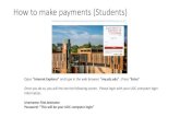 How to make payments (Students) - University of the District of …docs.udc.edu/fa/How-to-Make-Payments-Online.pdf · 2020. 9. 23. · UDC LIVE TV SOC AL MEDIA EMERGENCY CONTACTS