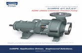 ASME (ANSI) Chemical Process Pump - intMPEintmpe.com/Images/ansimpg3pmps.pdfintMPE MP III chemicl process pump provides outstanding hydraulic performance, increased realibility and