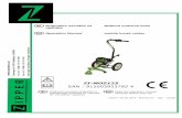 EAN : 912003923782 4 - Conrad Electronic · 2017. 9. 19. · 5 VARNOST 5.1 Namenska uporaba Model ZI-MOS125 se lahko uporablja samo za košnjo oz. rezanje trave, plevela in podrastja.