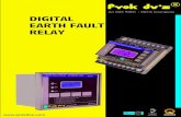 An ISO 9001 : 2015 Company DIGITAL EARTH FAULT RELAY · 2017. 8. 9. · EARTH FAULT RELAY (EFR).It is a current sensing device which is tropicalised professionally designed and tested