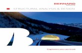 STRUCTURAL ANALYSIS & DESIGN · 2021. 1. 26. · tructural analysis and design are strongly interdependent and closely connected. The better these two disciplines interact in a project,