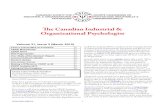 The Canadian Industrial & Organizational Psychologistcsiop-scpio.ca/fr/resources/newletters/2015/May2015.pdfedition of their ‘Recruitment and Selection in Canada’ text. • Kevin