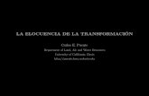 LA ELOCUENCIA DE LA TRANSFORMACION´ - Carlos E. Puentepuente.lawr.ucdavis.edu/pdf/La_elocuencia_de_la... · 2007. 2. 28. · 6 • Los alambres se pueden describir geom´etricamen