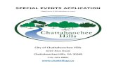 Center... · Web viewSPECIAL EVENTS APPLICATION. Mega Events (2,500 attendees or more) City of Chattahoochee Hills. 6505 Rico Road. Chattahoochee Hills, GA 30268. 770-463-8881