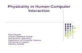 Physicality in Human-Computer It tiInteractionJeeves (ACM HRI 2007) Jeeves (ACM HRI 2007) Thank you ave m Interactions Lab University of Calgary KODOt expresslomsm Through Cartooning