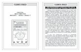 DIGITAL MULTIMETER MODEL - 5040 / 5040-T - 5040-T Manual.pdf · 2014. 8. 27. · TERMS IN THIS MANUAL WARNING Identifies conditions and actions that could result ... Input Impedance