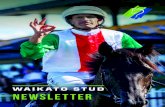 WAIKATO STUD NEWSLETTER...The Murray Baker and Andrew Forsman-trained Aegon numbered the G1 New Zealand 2000 Guineas the R. Listed Karaka Million 3YO Classic among his domestic victories