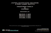 HEATING ONLY COMBI - Utica Boilers...ECR International, Inc. 2201 Dwyer Avenue, Utica NY 13501 web site: . This manual has been prepared for use with the appropriate Installation,