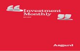 Investment Monthly - AdviserNET · 2012. 5. 25. · FSF0973AU Acadian Quant Yield Fund (Class A) 0.9726 Distribution 0.0 1.4 2.6 5.9 6.3 5.7 - - 0% Growth 0.2 -0.4 -0.2 -0.4 -0.1