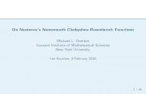 On Nesterov’s Nonsmooth Chebyshev-Rosenbrock Functionsaspremon/Houches/talks/lesHouches... · 2016. 3. 6. · Nonsmooth Optimization With BFGS Some Nonsmooth Analysis Nesterov’s
