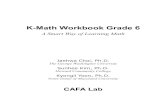 KMath Workbook Grade 6 - WordPress.com · 2016. 9. 18. · KMath Workbook Grade 6 A Smart Way of Learning Math Jaehwa Choi, Ph.D. The George Washington University Sunhee Kim, Ph.D.