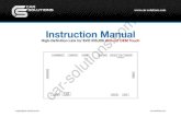 Instruction Manual...Car Compatibility Chart BMW Car Models Production Year Specific Models 1 Series (F20) 2017 - - NBT EVO i-Drive6 Without OEM Touch 3 Series (F30) 2017 - - NBT EVO