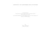 AFFINITY IN DISTRIBUTED SYSTEMS - Cornell University · 2010. 12. 17. · AFFINITY IN DISTRIBUTED SYSTEMS Ymir Vigfusson, Ph.D. Cornell University 2010 In this dissertation we address