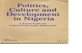 Politics, Culture and Development in Nigeriaeprints.covenantuniversity.edu.ng/5693/1/Dr Onwumah 4... · 2015. 12. 3. · Corruption in Nigeria -Charles Obafemi Jegede 89 8: Praise