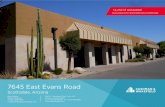 7645 East Evans Road - LoopNet · 2018. 5. 16. · ±4,250 SF AVAILABLE AVAILABLE WITH RAINTREE DRIVE FRONTAGE 7645 East Evans Road Scottsdale, Arizona Mike Kitlica Senior Director